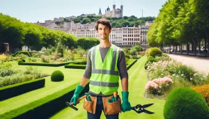 Chef d'équipe spécialisé en espaces verts à Lyon